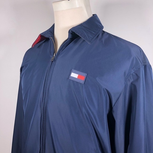 TOMMY Hilfiger Zip Up Windbreaker Jacket - Picture 9 of 16